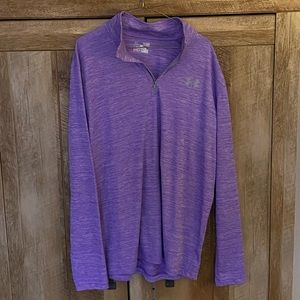 Under Armour 1/4 zip Heat gear pullover. XL.